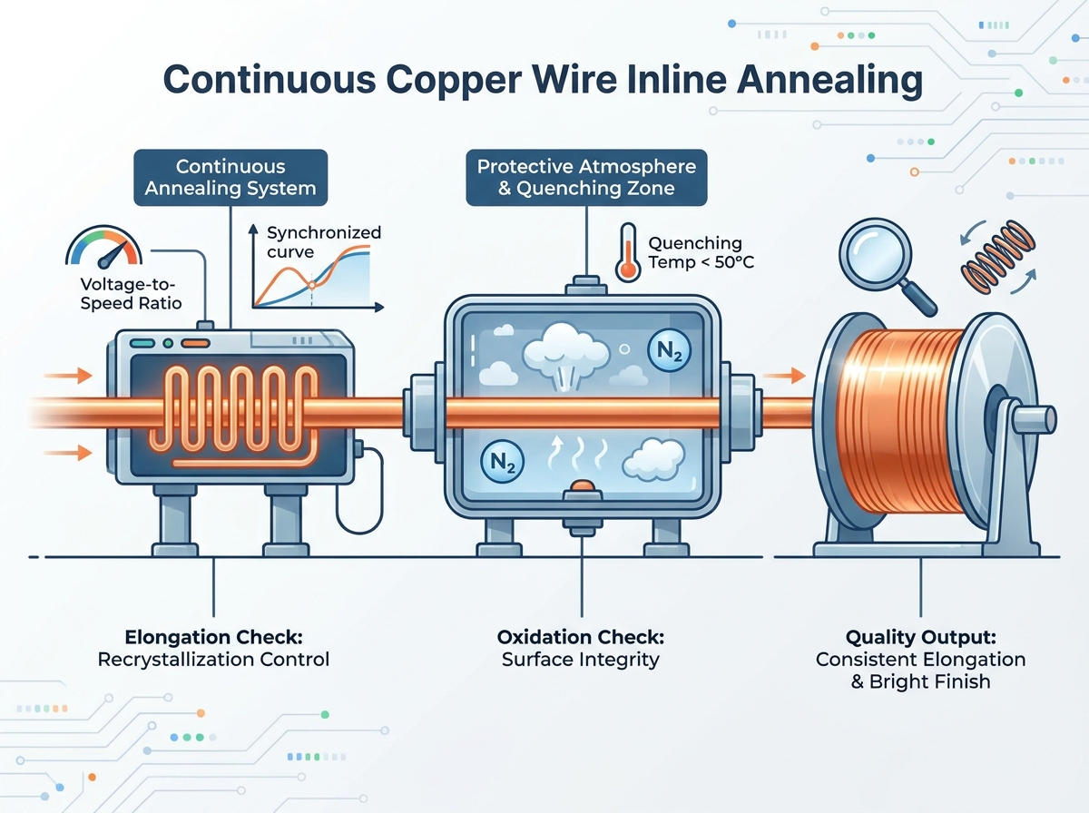 Copper Wire Inline Annealing Quality